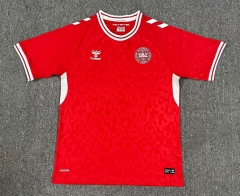 2024-2025 Denmark Home Red Thailand Soccer Jersey AAA-512