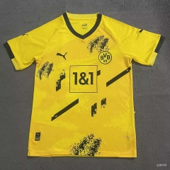 2024-2025 Borussia Dortmund Yellow Training Soccer Jersey AAA-4178