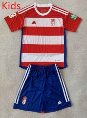 2024-2025 Granada CF Home Red&White Kid/Youth Soccer Uniform-AY