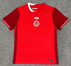 2024-2025 Canada Home Red Thailand Soccer Jersey AAA-512