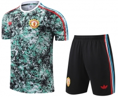 2024-2025 Manchester United Green Thailand Soccer Uniform-4627