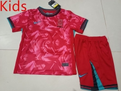 2024-2025 Korea Home Red Kids/Youth Soccer Uniform-507