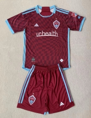 2024-2025 Colorado Rapids Home Red Soccer Unifrom-AY