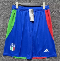 2024-2025 Italy Home Blue Thailand Soccer Shorts