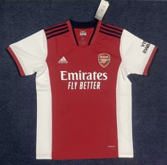 Retro Version 2021-2022 Arsenal Home Red Thailand Soccer Jersey AAA-2355