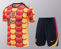2024-2025 Barcelona Red&Yellow Thailand Soccer Uniform-418