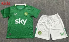 2024-2025 Ireland Home Green Kids/Youth Soccer Uniform-AY
