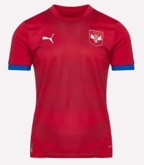 2024-2025 Serbia Home Red Thailand Soccer Jersey AAA-512