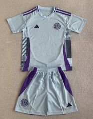 2024-2025 Scotland Away Light Blue Soccer Uniform-AY