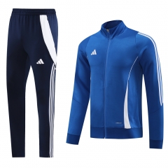 Adidas Camouflage Blue Thailand Soccer Jacket Uniform-LH