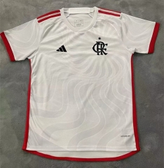 2024-2025 Flamengo Away White Thailand Soccer Jersey AAA-709