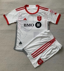 2024-2025 Toronto Away White Soccer Uniform-AY