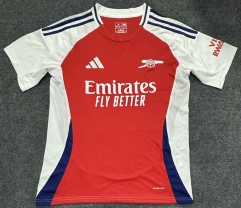 2024-2025 Arsenal Home Red Thailand Soccer Jersey AAA