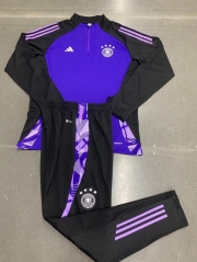 2024-2025 Germany Purple Thailand Soccer Tracksuit-411