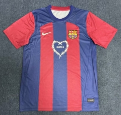 (S-4XL）2024-2025 Special Version Barcelona Home Red&Blue Thailand Soccer Jersey AAA-8430
