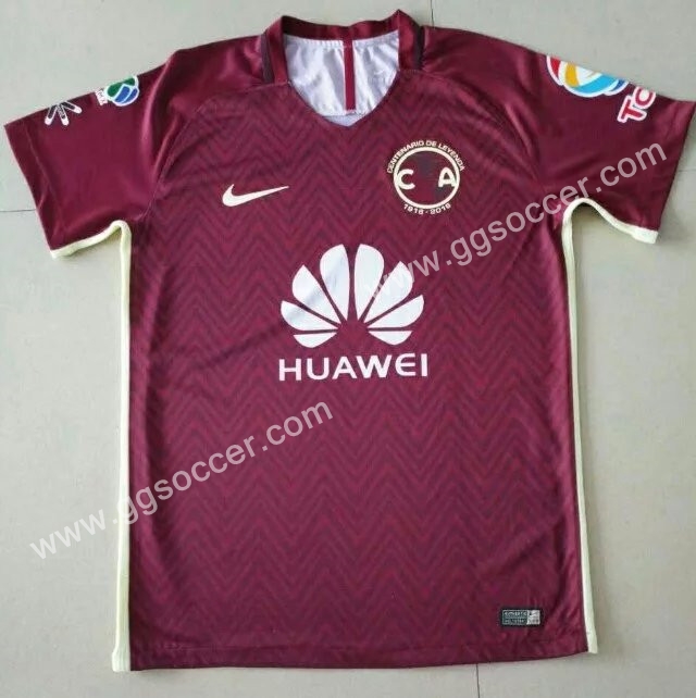  2016/17 Club America Away Red Thailand Soccer Jersey Player version
