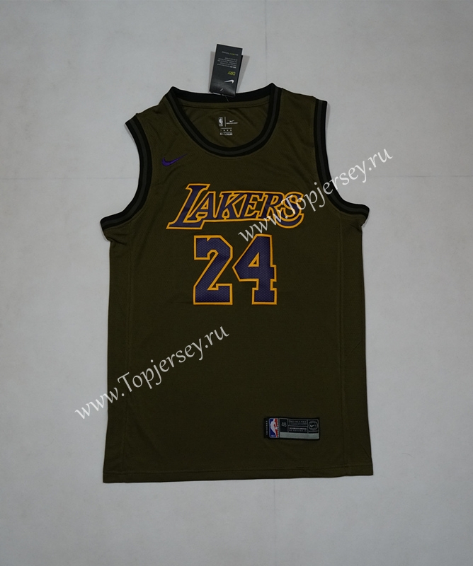 green lakers jersey