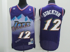 Snow Mountain Edition Utah Jazz Purple #12 NBA Jersey