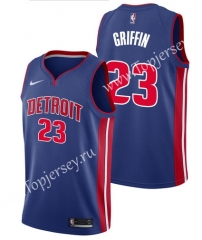 Detroit Pistons Blue #23 NBA Jersey