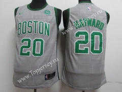 Boston Celtics Gray #20 NBA Jersey
