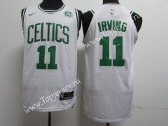 Boston Celtics White #11 NBA Jersey