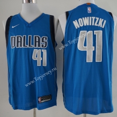 Dallas Mavericks Blue #41 NBA Jersey