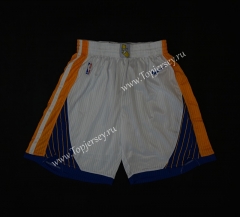 Golden State Warriors White NBA Shorts
