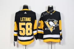 Pittsburgh Black&Yellow #58 NHL Jersey