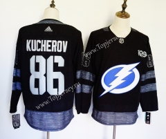 Tampa Bay Lightning Dark Blue #86 NHL Jersey