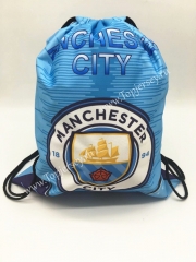 Manchester City Blue Drawstring Bag