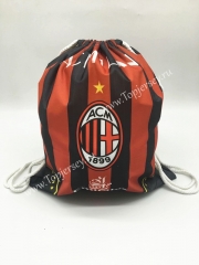 AC Milan Red&Black Drawstring Bag