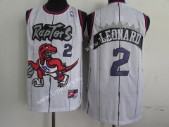 Retro Edition Toronto Raptors White #2 NBA Jersey