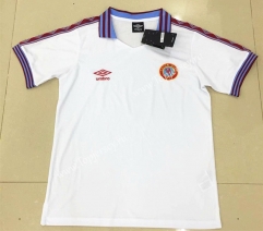 Retro Version 1980 Aston Villa Away White Thailand Soccer Jersey AAA-DG