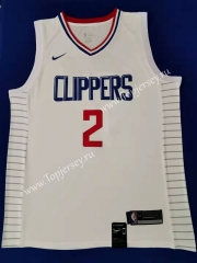 Los Angeles Clippers White #2 NBA Jersey