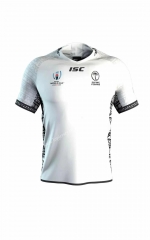 2019 World Cup Fiji Home White Rugby Shirt