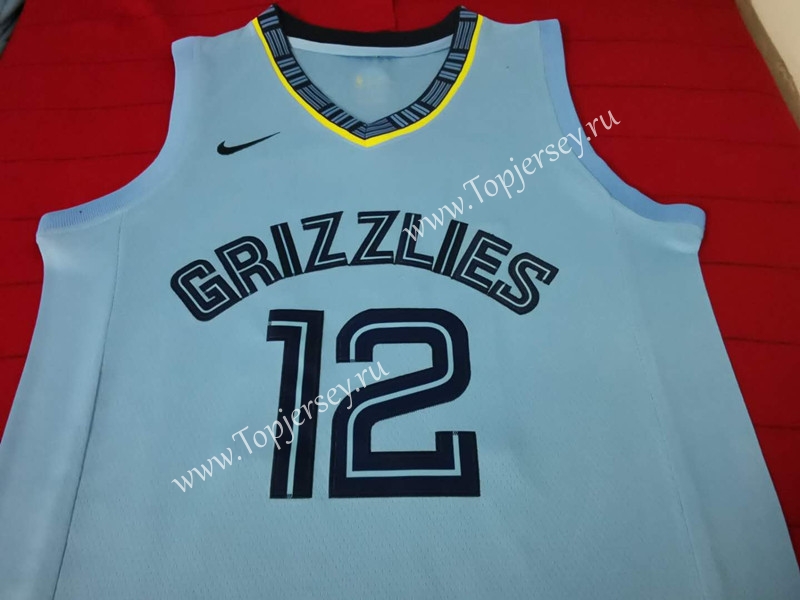 memphis grizzlies light blue jersey