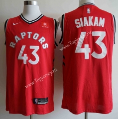 Toronto Raptors Printing Red #43 NBA Jersey