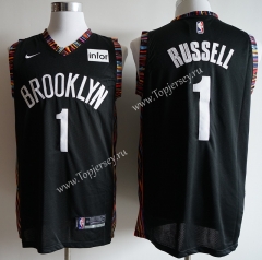 City Edition Brooklyn Nets Black #1 NBA Jersey
