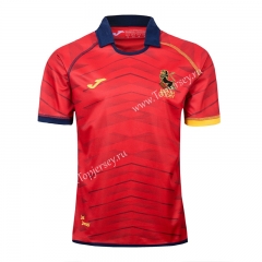 2019-2020 Spain Red Thailand Rugby Jersey