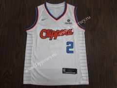 City Edition Los Angeles Clippers White #2 NBA Jersey
