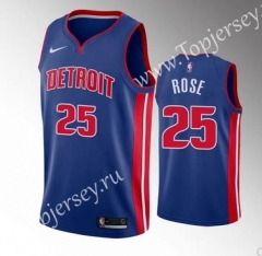 Detroit Pistons Blue #25 NBA Jersey