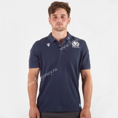 2019-2020 Scotland Royal Blue Thailand Rugby Shirt