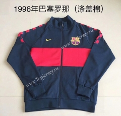 Retro Version 1996 Barcelona Royal Blue Thailand Soccer Jacket-AY