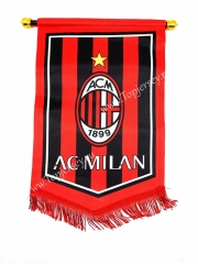 AC Milan Red&Black Diamond Team Flag