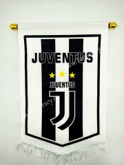 Juventus Black&White Diamond Team Flag