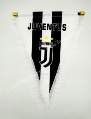 Juventus Black&White Triangle Team Flag
