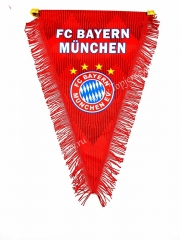 Bayern München Red Triangle Team Flag