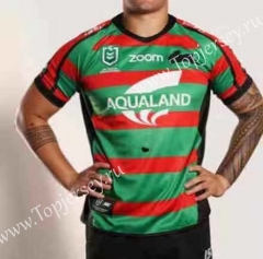 2020 South Sydney Rabbitohs Home Green Thailand Rugby Jersey