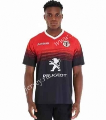 2020 Toulouse Home Red Thailand Rugby Shirt
