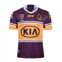 2020 Mustang Home Dark Red Thailand Rugby Shirt